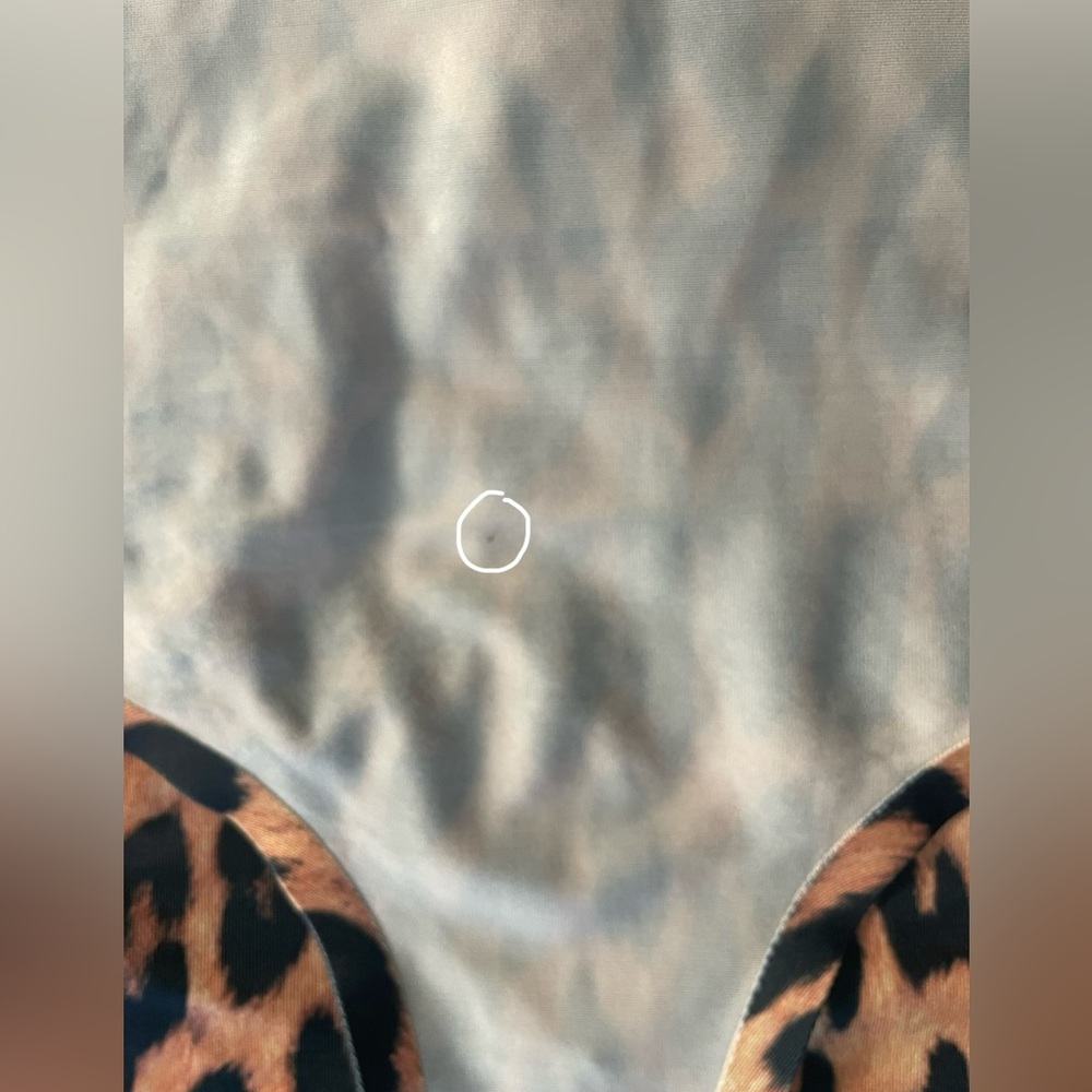 NWOT We Are Hah Leopard Swim or Bodysuit - Picture 9 of 9